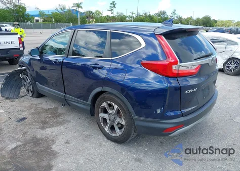 2017 Honda Cr-V Ex from USA, damaged, VIN 7FARW1H5XHE010628